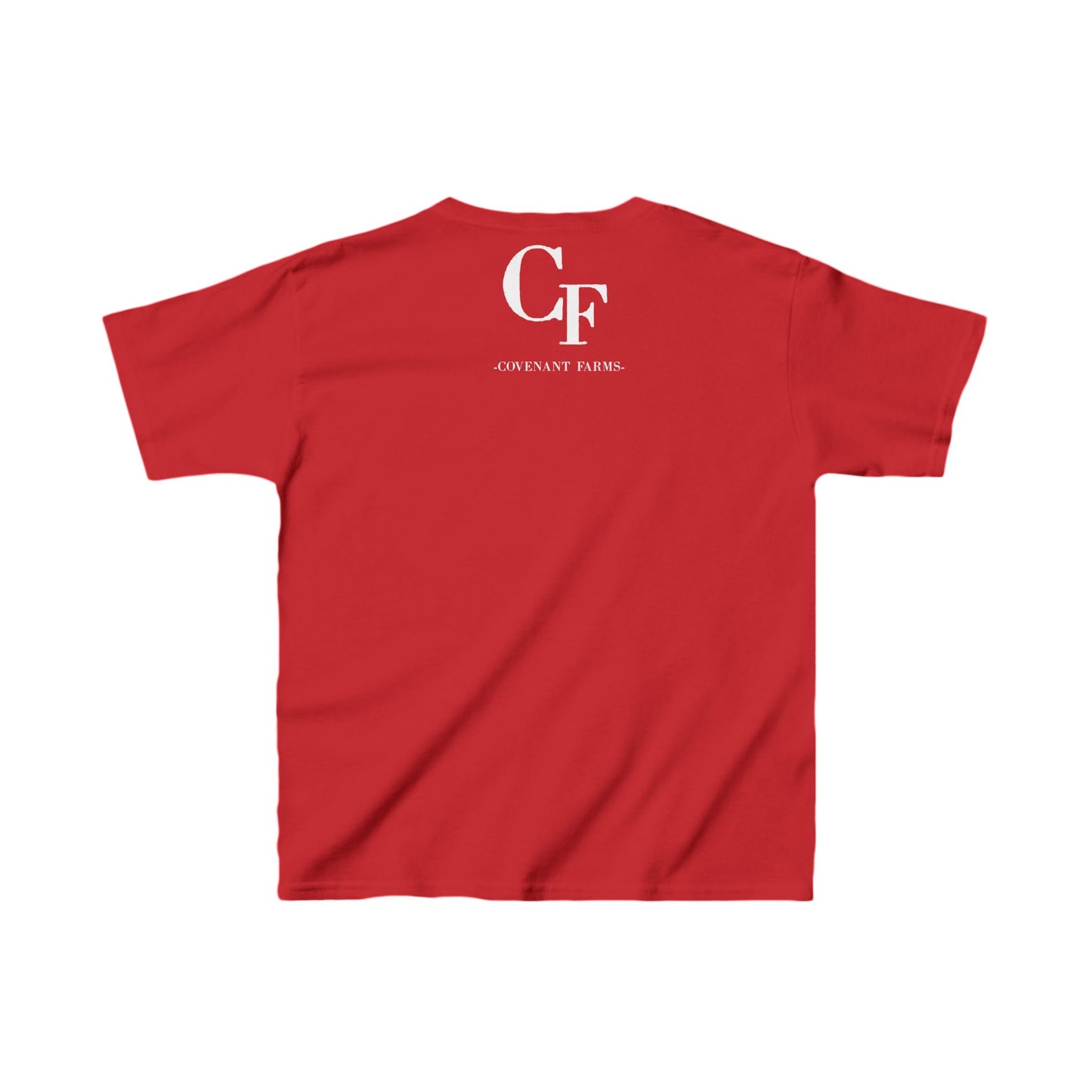 Covenant Farms Kids Heavy Cotton™ Tee (White Logo)