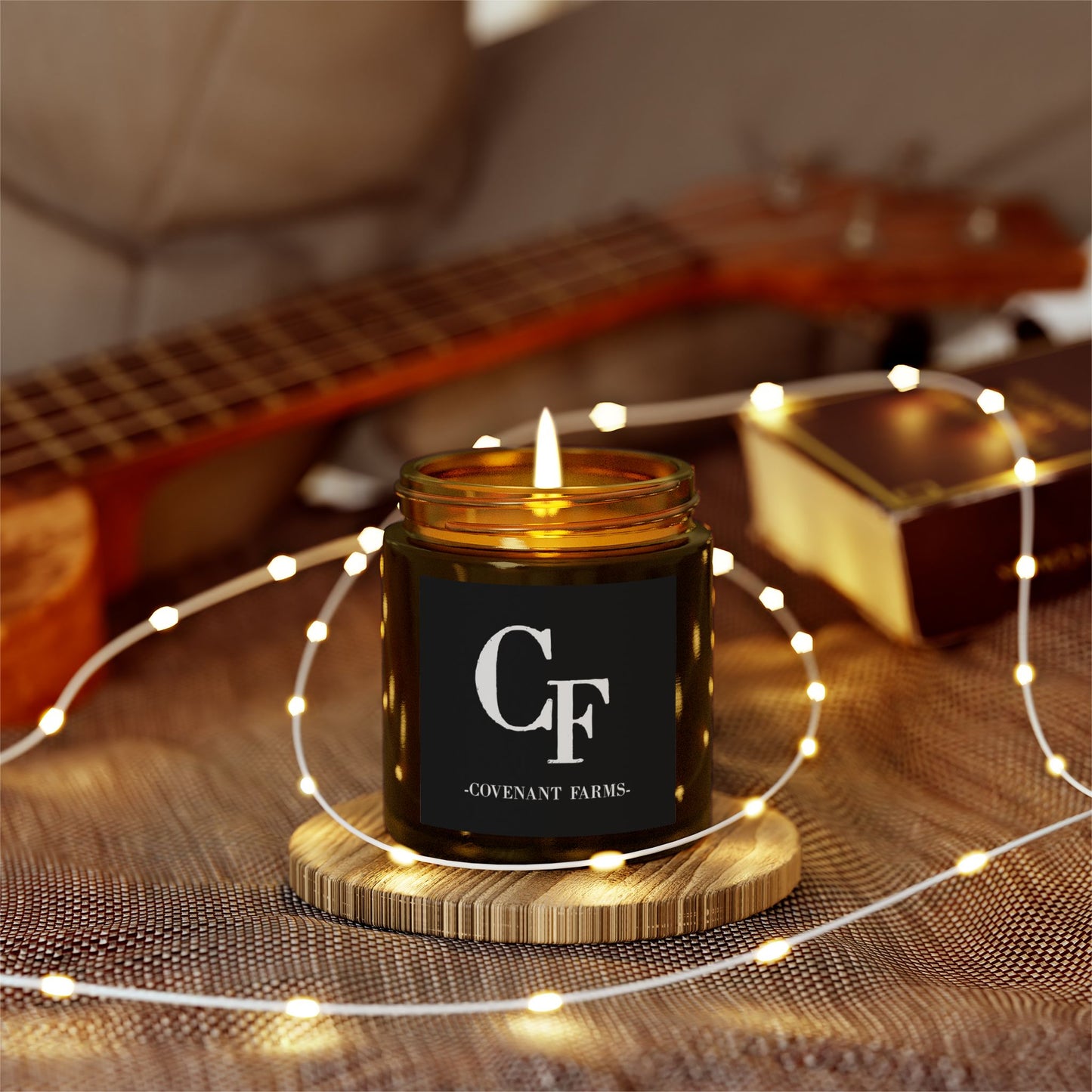 Scented Candles, Coconut Apricot Wax (4oz, 9oz)