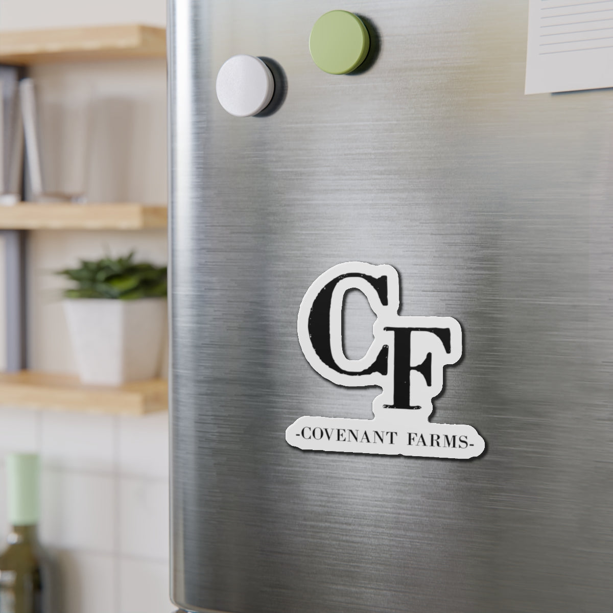 Covenant Farms Die-Cut Magnet
