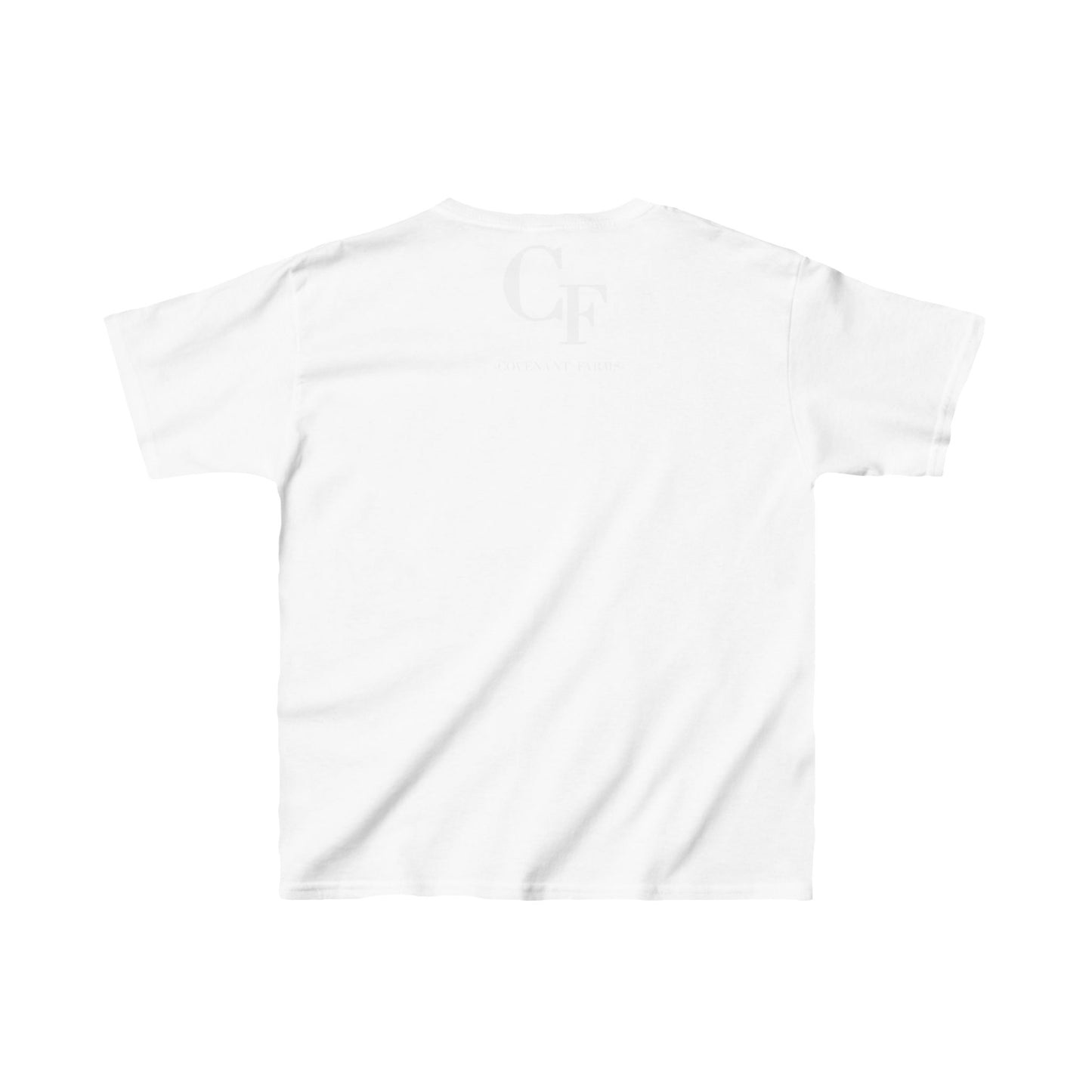 Covenant Farms Kids Heavy Cotton™ Tee (White Logo)