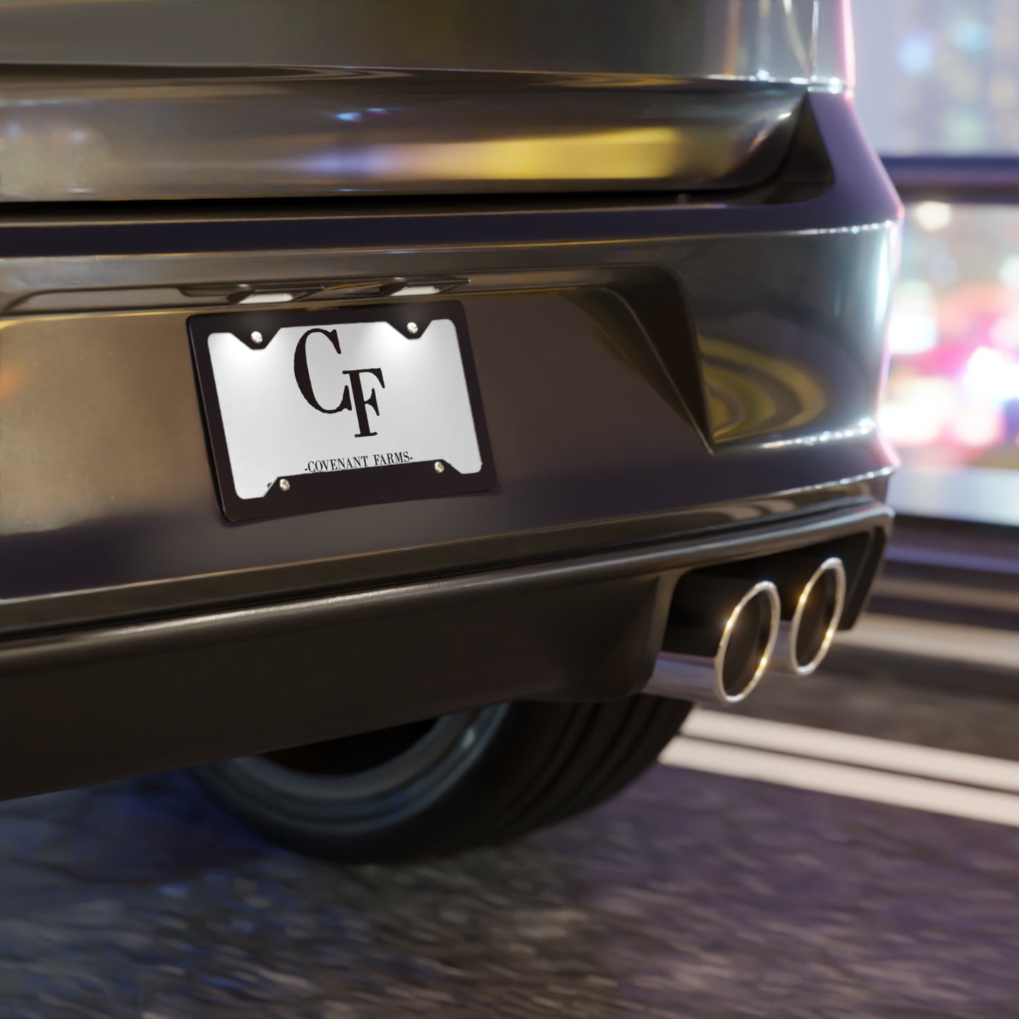 Covenant Farms Vanity Plate