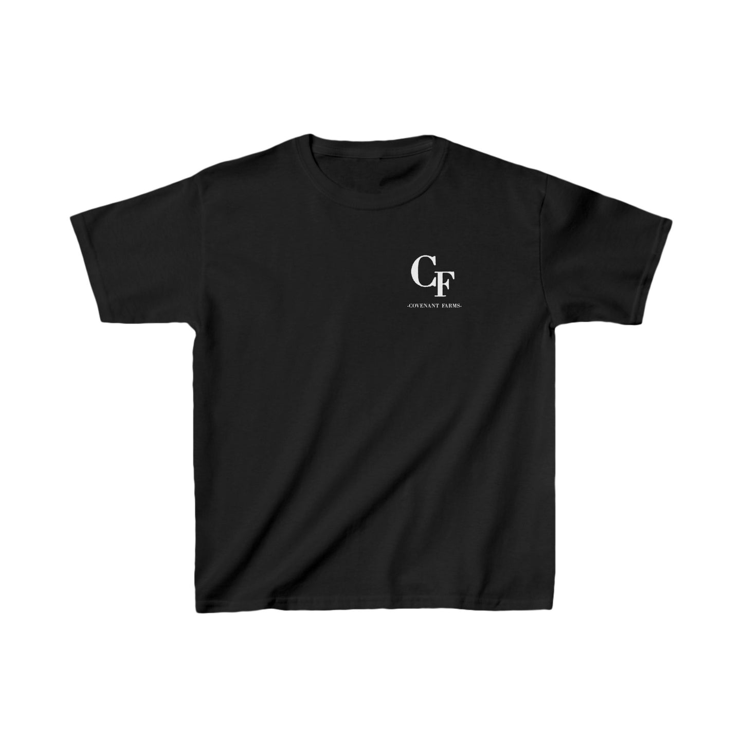 Covenant Farms Kids Heavy Cotton™ Tee (White Logo)