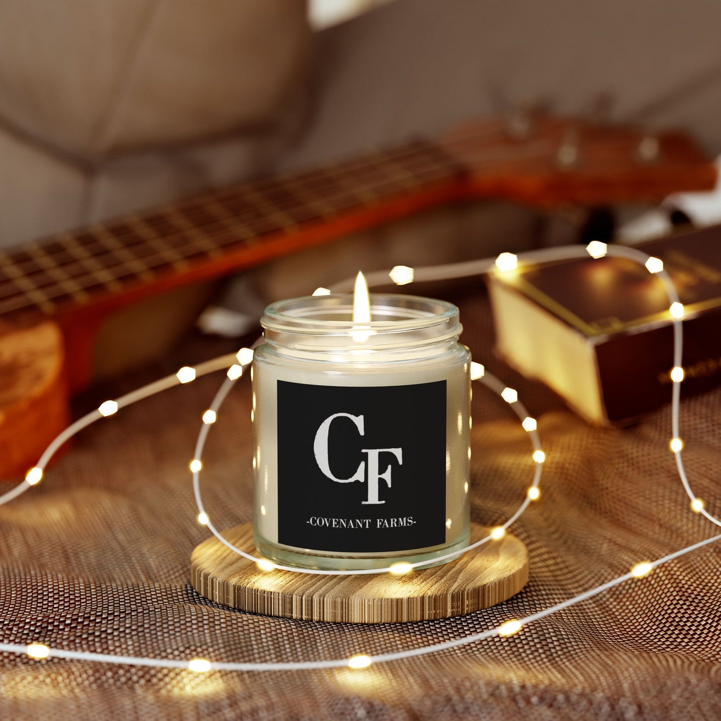 Scented Candles, Coconut Apricot Wax (4oz, 9oz)